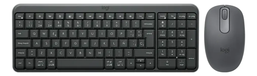 LOGITECH KIT TECLADO K250 Y MOUSE M196 INALÁMBRICO NEGRO - 1