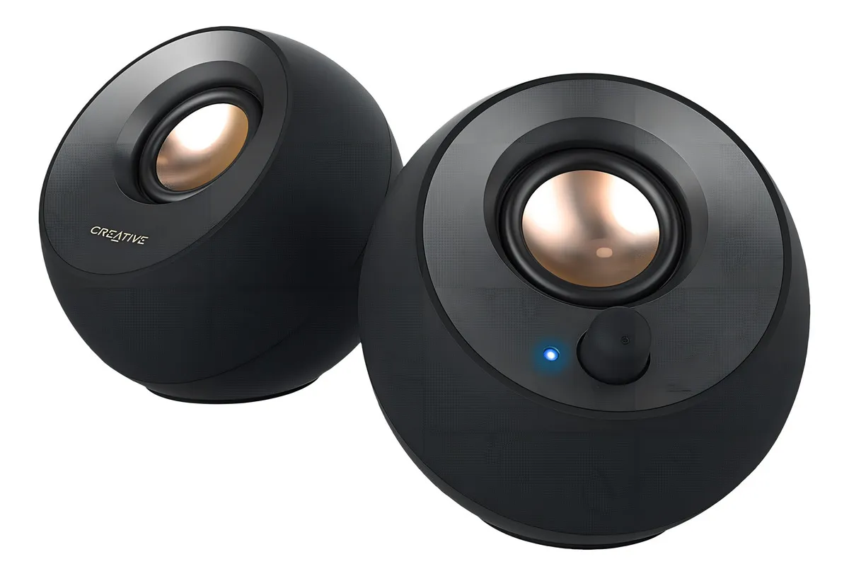 PARLANTE CREATIVE PEBBLE SPEAKER NEGRO 2.0 - 1