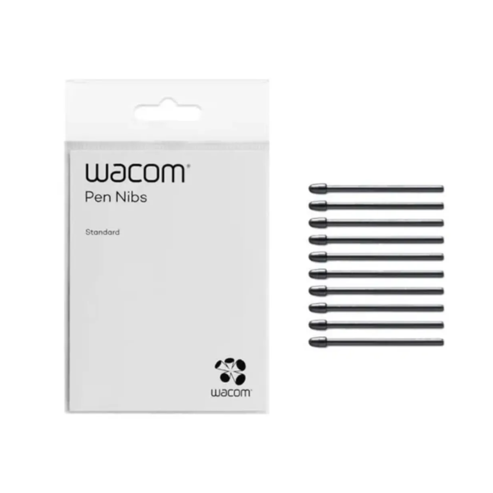 PUNTAS PARA LÁPIZ WACOM STANDARD NEGRO 10 UNID ACK22211 - 1