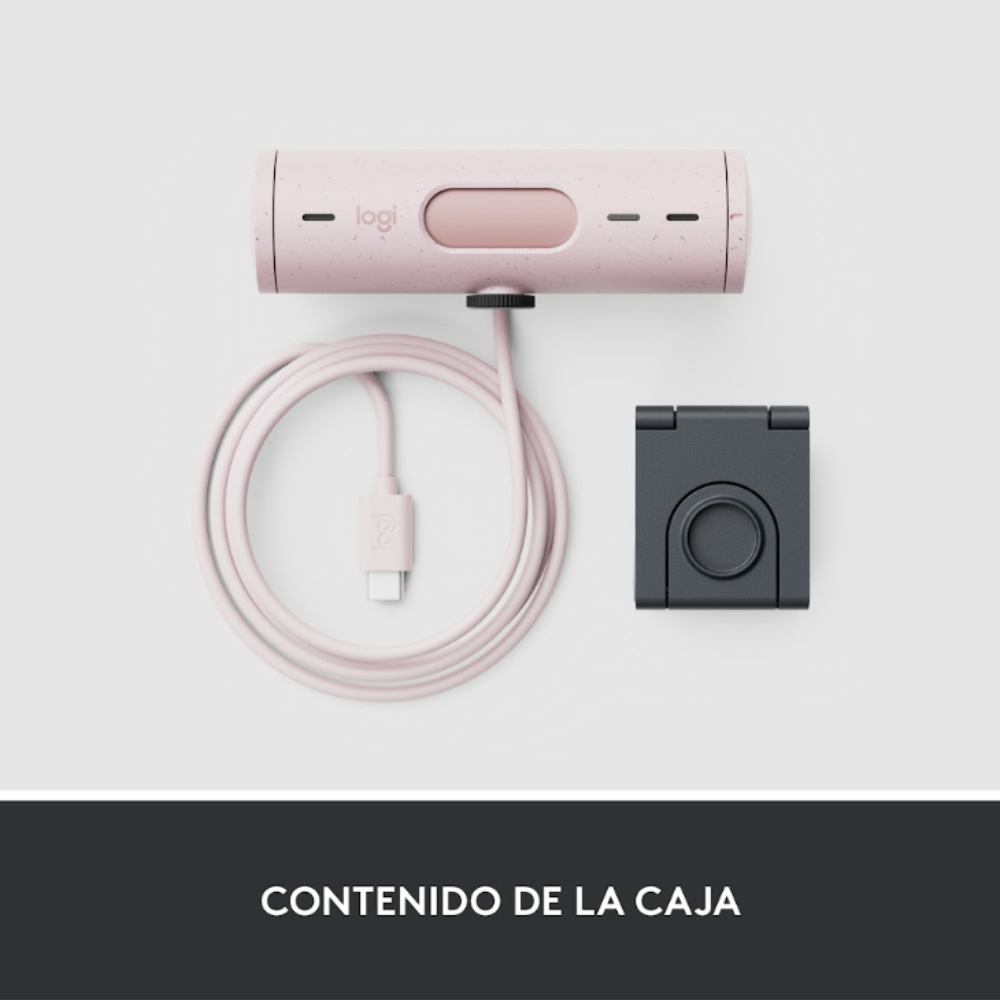 CAMARA WEB LOGITECH BRIO 500 FULL HD 1080P USB-C BLANCO - 10