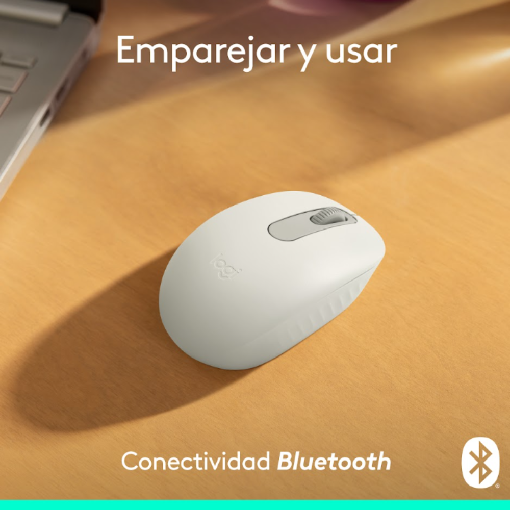 MOUSE LOGITECH M196 BLUETOOTH BLANCO - 2