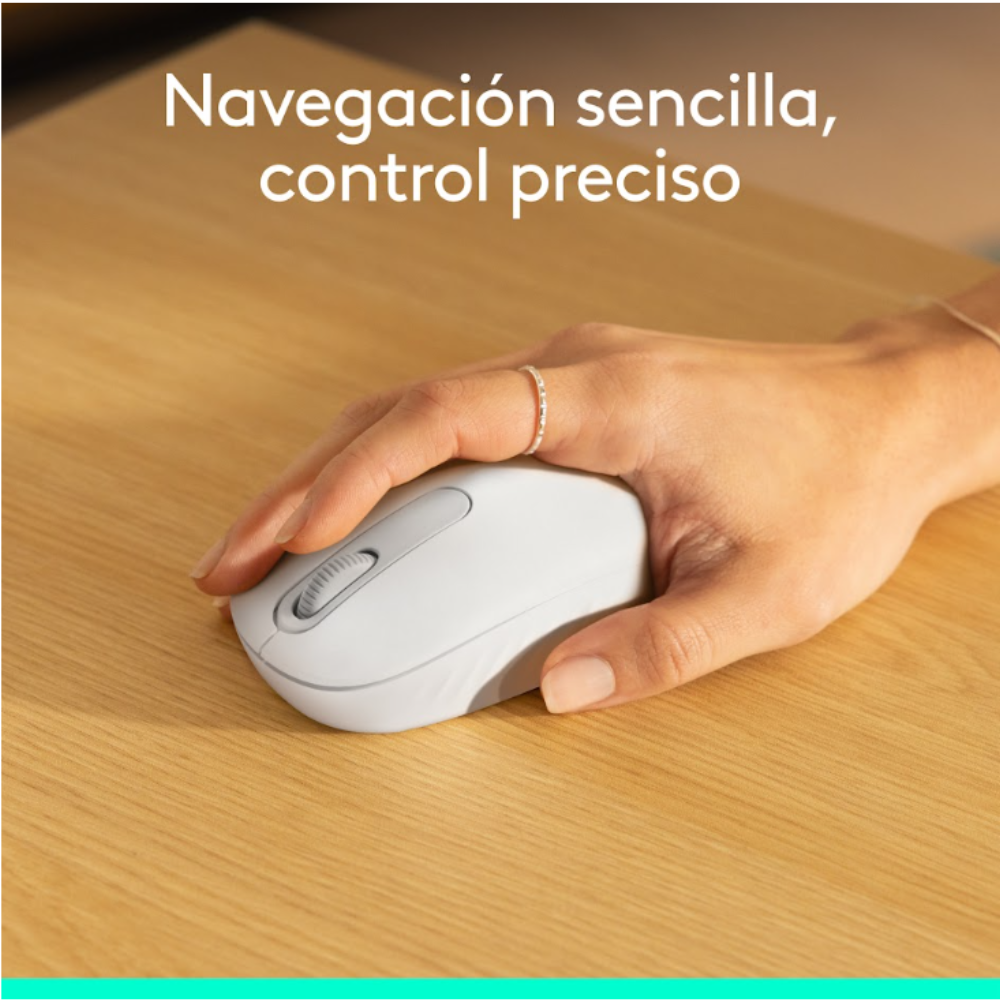 MOUSE LOGITECH M196 BLUETOOTH BLANCO - 5