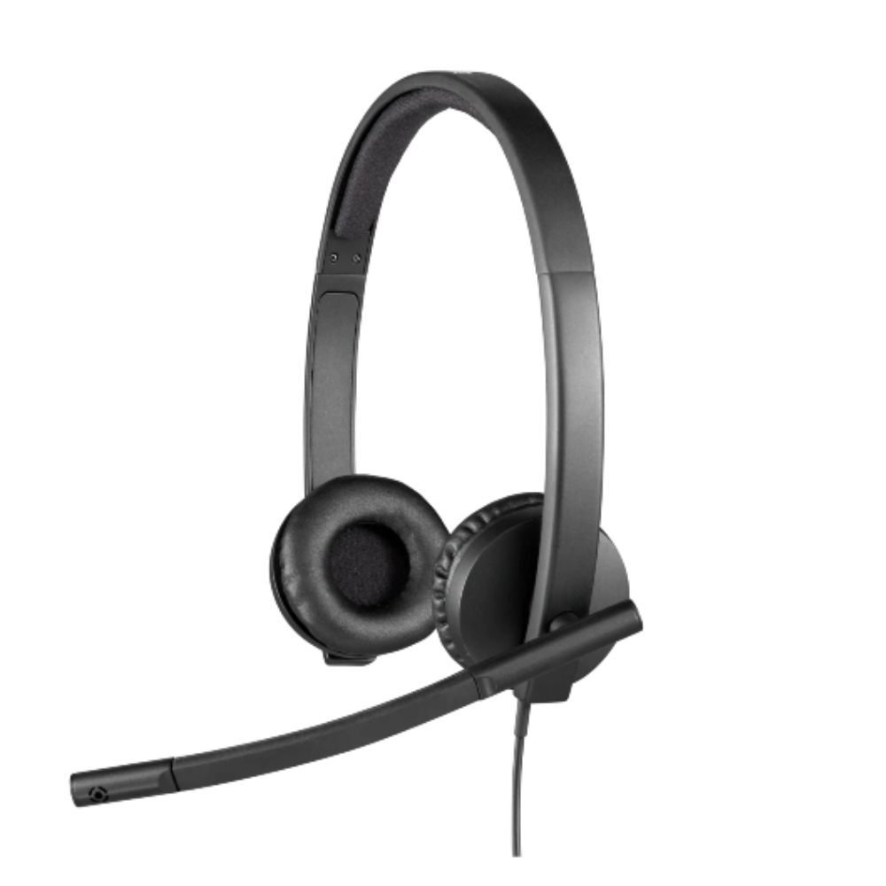 AUDIFONO LOGITECH H570E STEREO NEGRO USB - 1