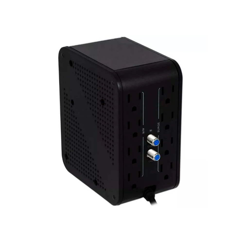 ESTABILIZADOR CDP 1000VA (500W) R2CU-AVR1008I 4-USB 8 TOMAS 220V - 2