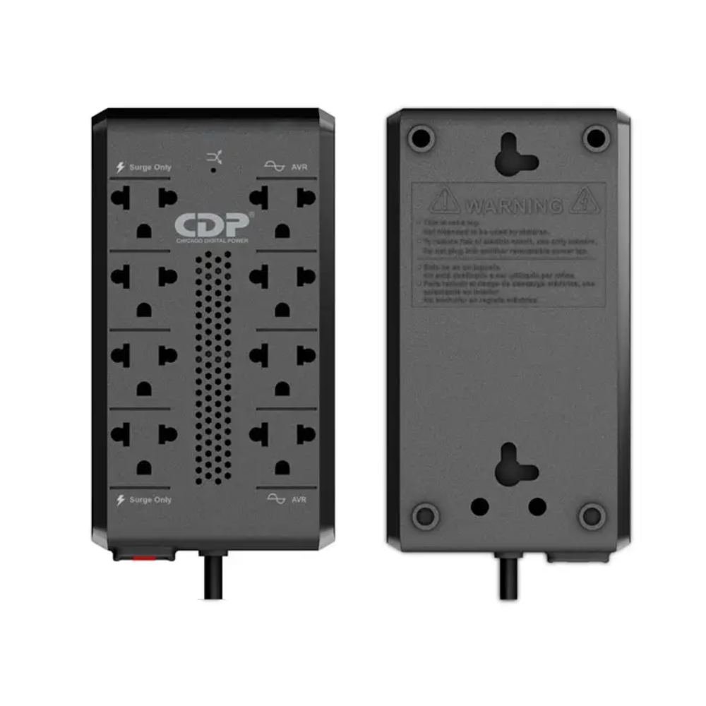 ESTABILIZADOR CDP RAVR1008I 1000VA/500W 8 SALIDAS (RAVR1008I) - 3