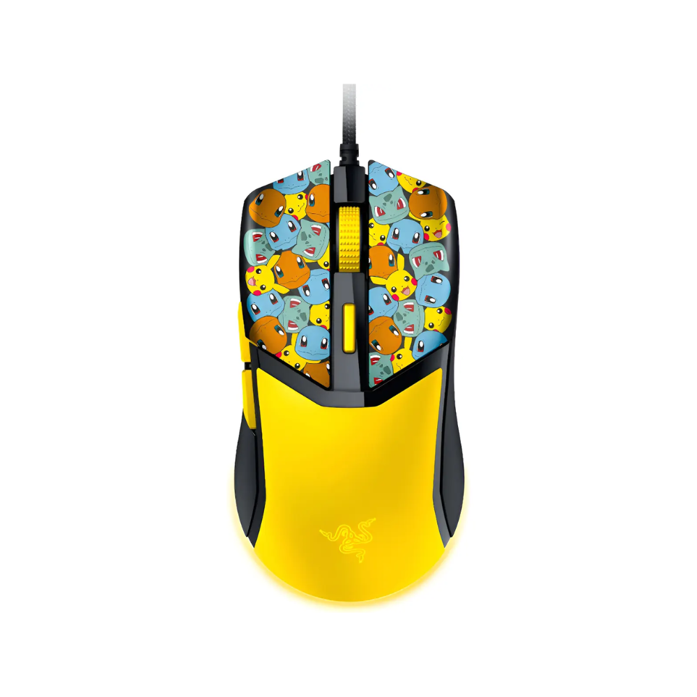 MOUSE RAZER COBRA POKÉMON EDITION 8500 DPI AMARILLO - 1