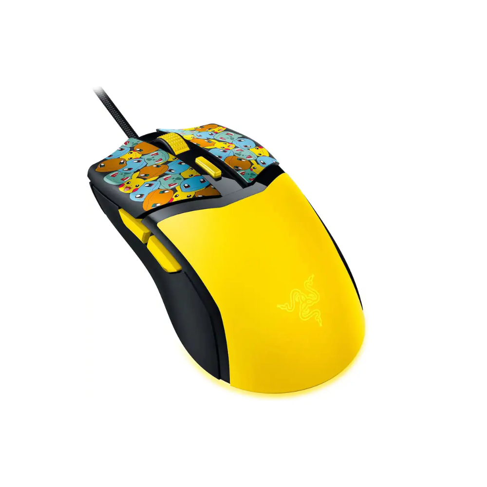 MOUSE RAZER COBRA POKÉMON EDITION 8500 DPI AMARILLO - 2