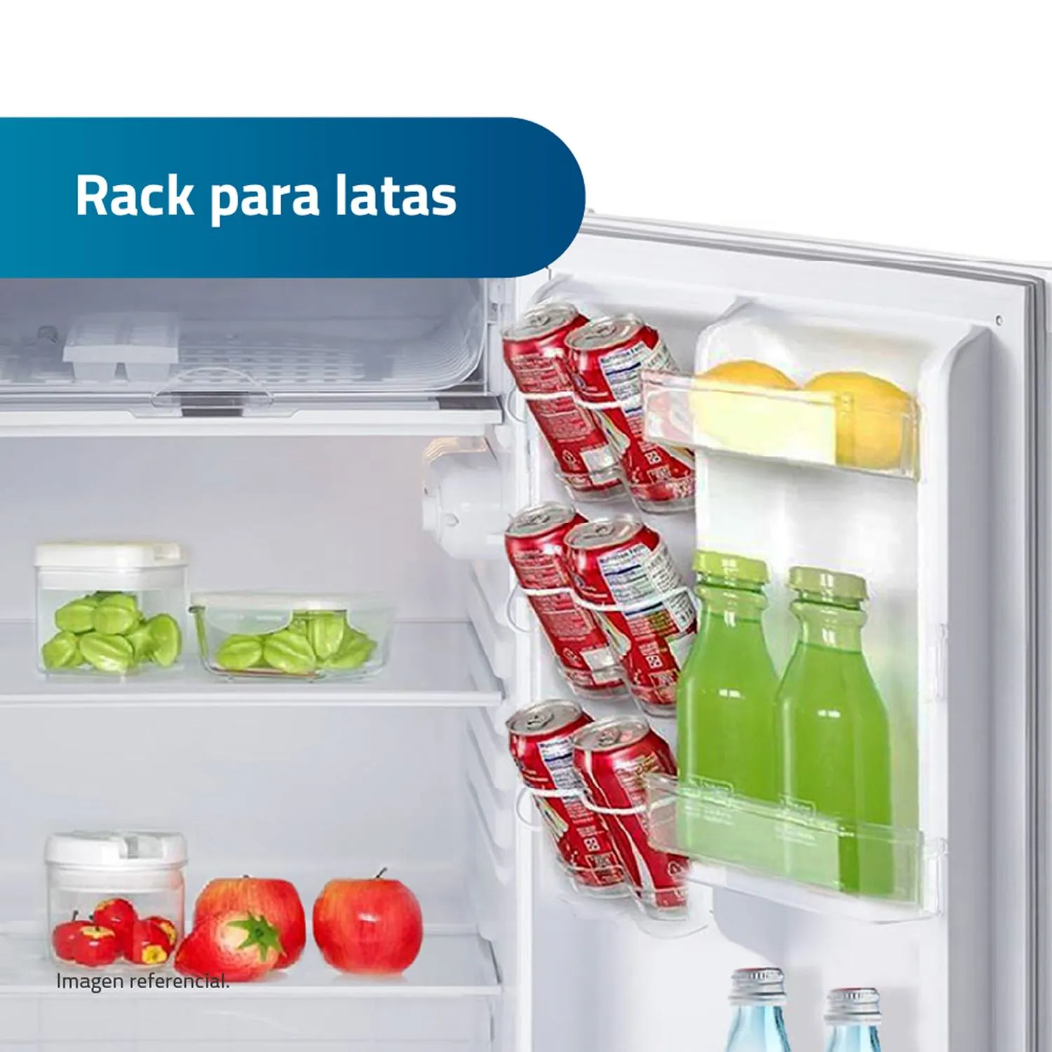 FRIGOBAR INDURAMA RI-159BL 122 LITROS - 4