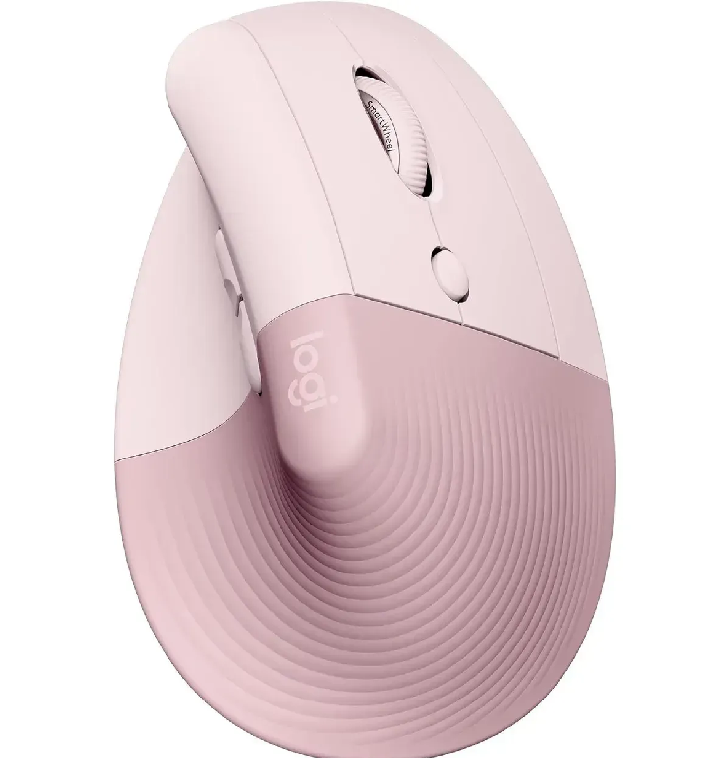 Mouse Logitech Lift Vertical Ergonómico Inalámbrico Bluetooth - Rosa - 2