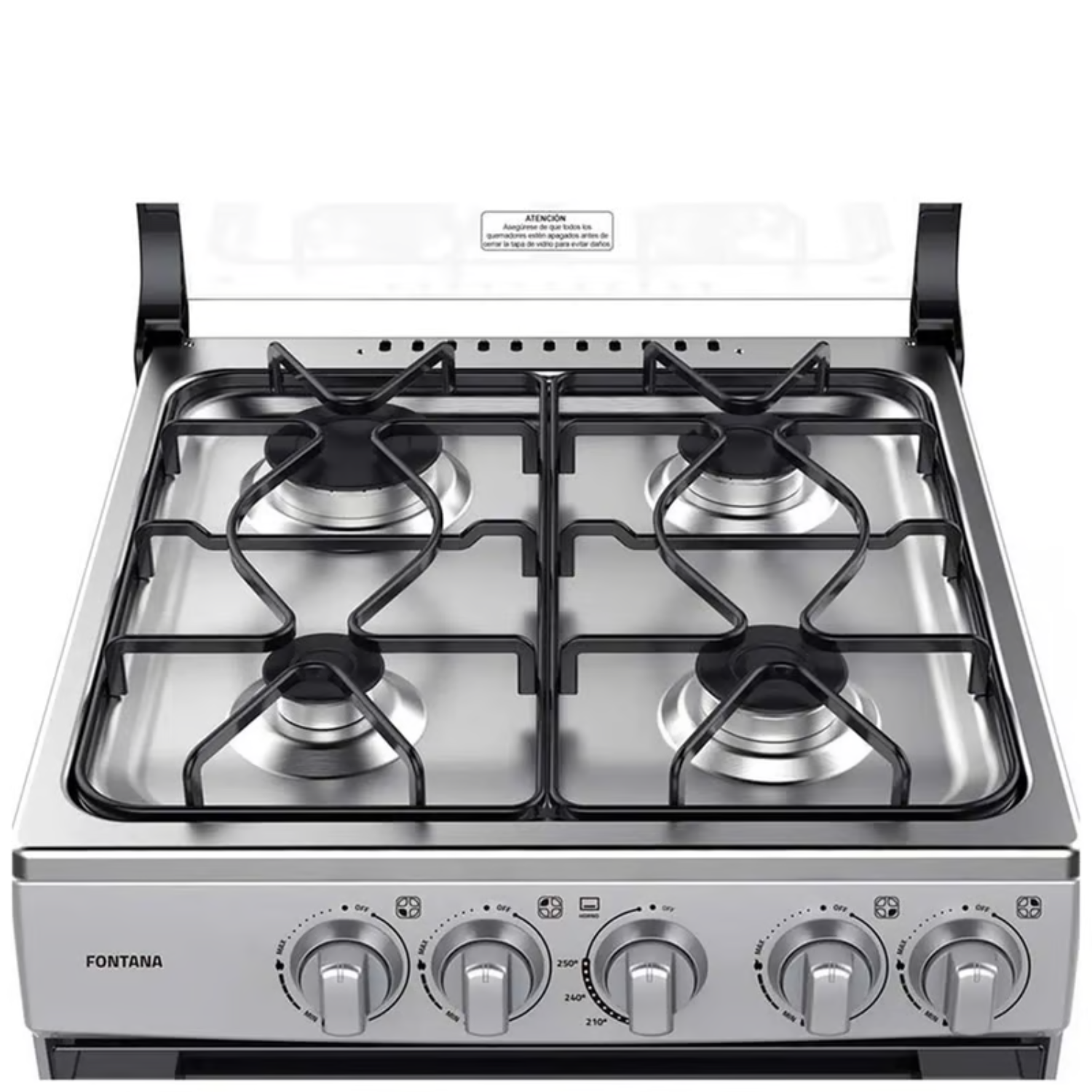 Cocina a Gas Indurama Fontana 20" 4 Hornillas - Gris - 4