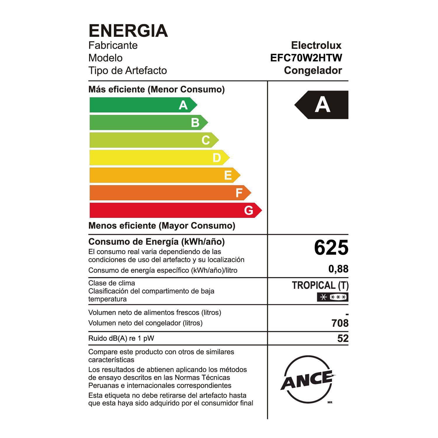 Congeladora Horizontal Electrolux Frost 708L EFC70W2HTW - Blanca - 4