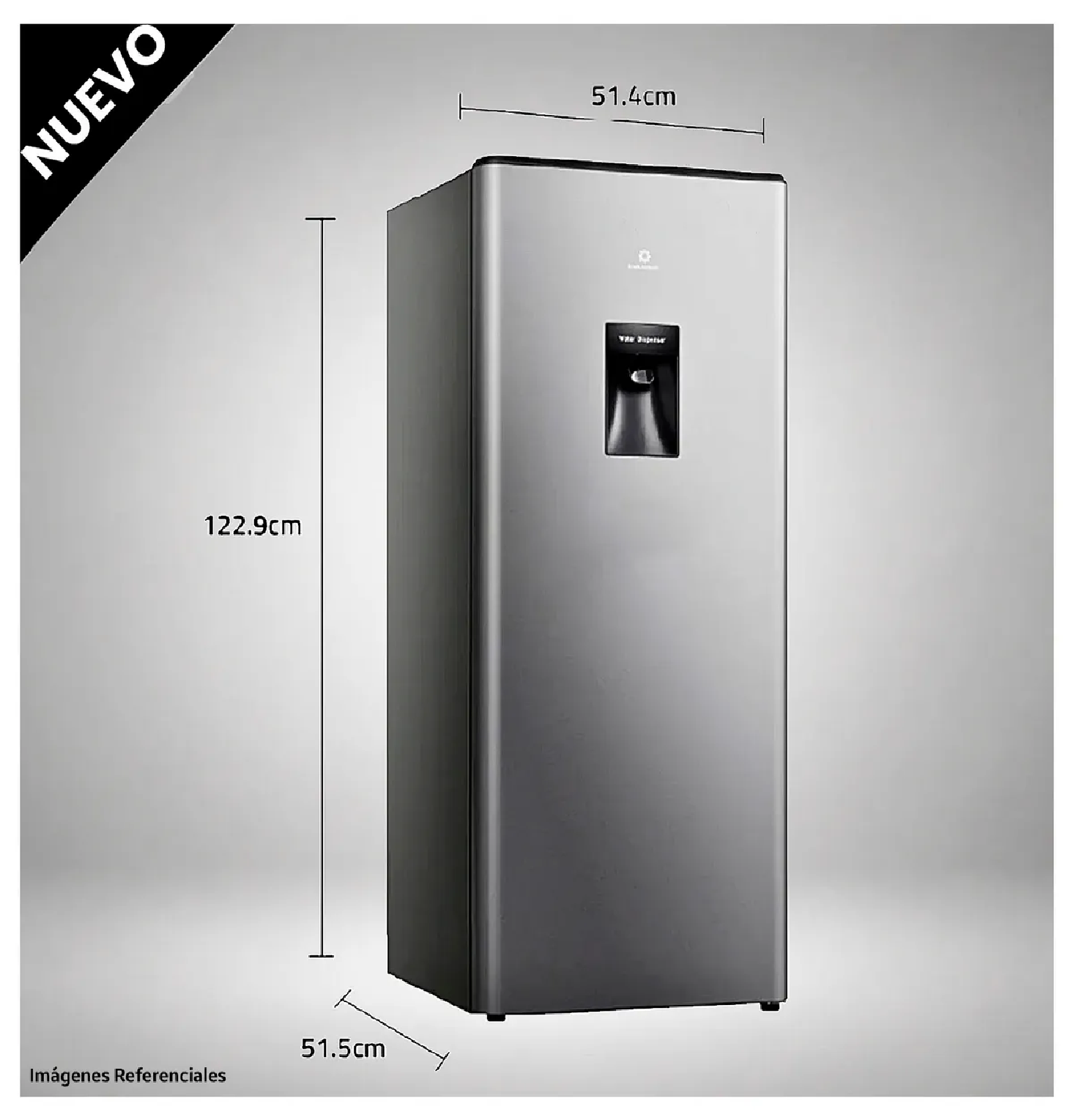 REFRIGERADORA INDURAMA MONOPUERTA FROST RI-289D 177L AUTO CROMA - 3