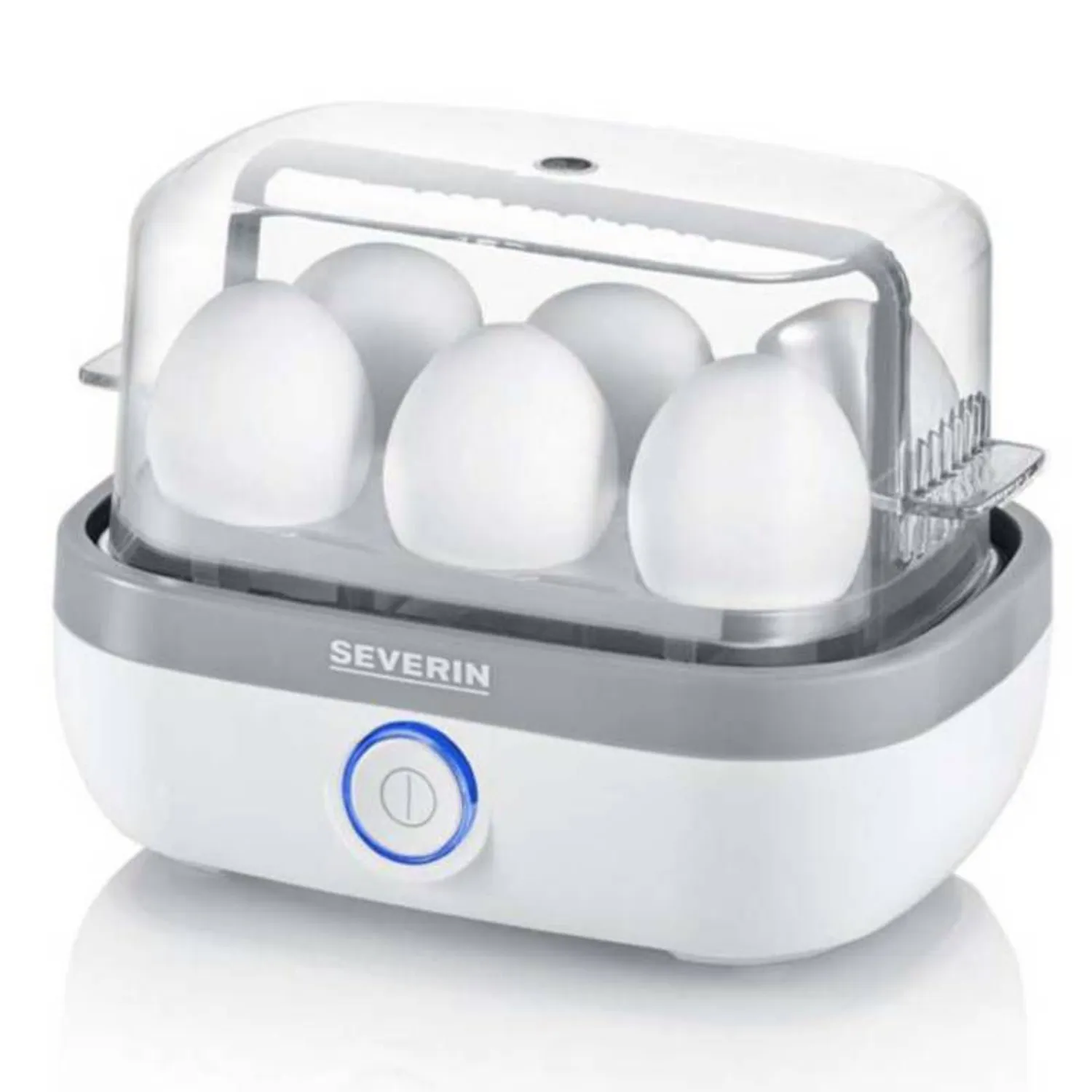 HERVIDOR DE HUEVOS SEVERIN EK 3164 6 UNIDADES BLANCO BPA FREE - 1
