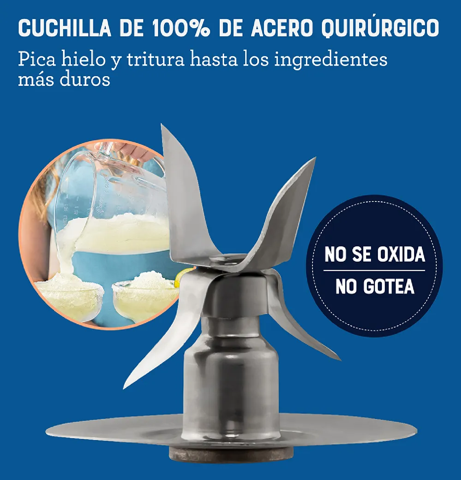 Licuadora Oster BLSTPEG-CPB de 1.5L con 6 Velocidades 600W – Rojo - 6