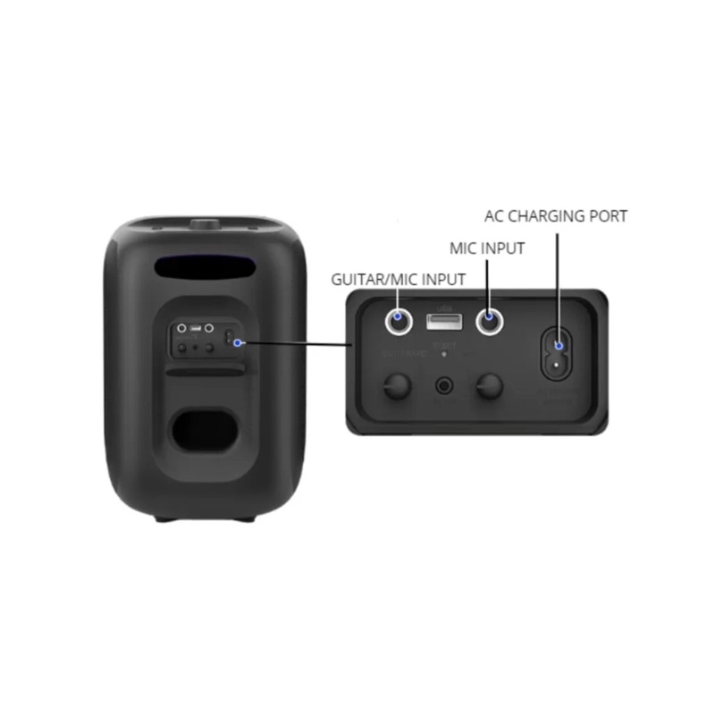 PARLANTE BLUETOOTH TRONSMART HALO 200 5.3 IPX4 120 W - 4