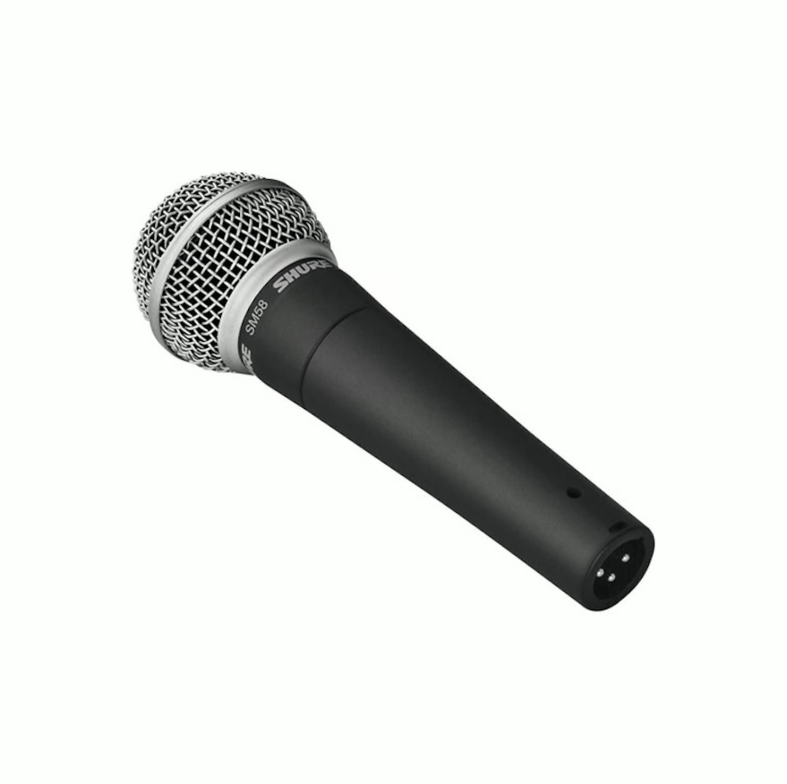 Micrófono Shure SM58-LC Dinámico Cardioide - Negro - 4