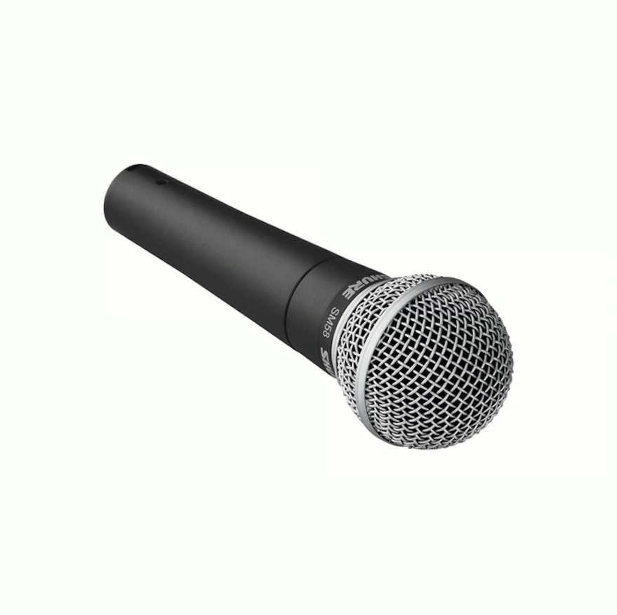 Micrófono Shure SM58-LC Dinámico Cardioide - Negro - 5