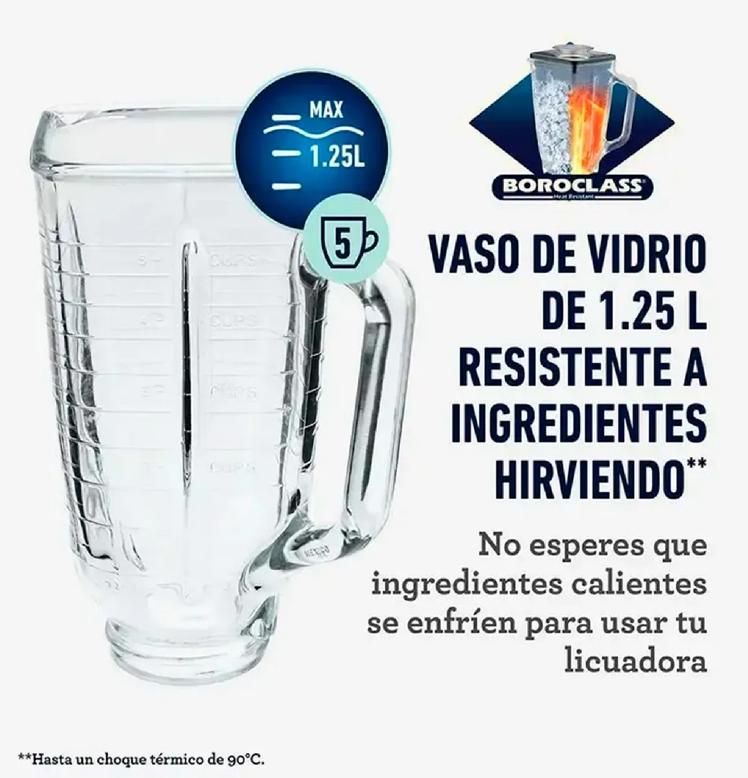LICUADORA OSTER BLST4126R CLÁSICA 125L ROJA - 5