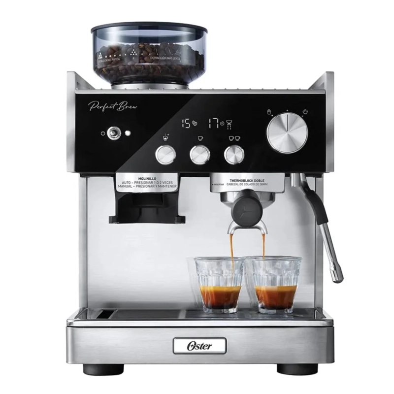 Cafetera Oster Perfect Brew BVSTEM7400 Espresso Profesional - 4