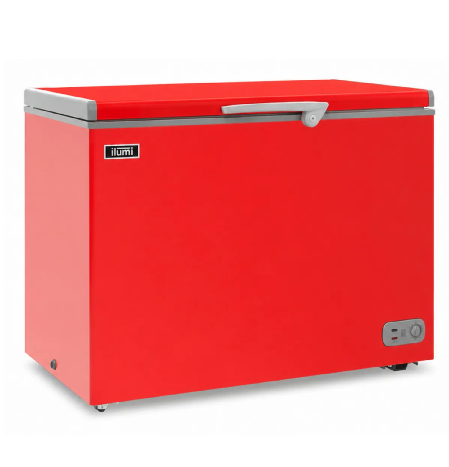 CONGELADOR ILUMI 340L CON TINA DE ACERO INOXIDABLE TFI-3400RE – ROJO - 2