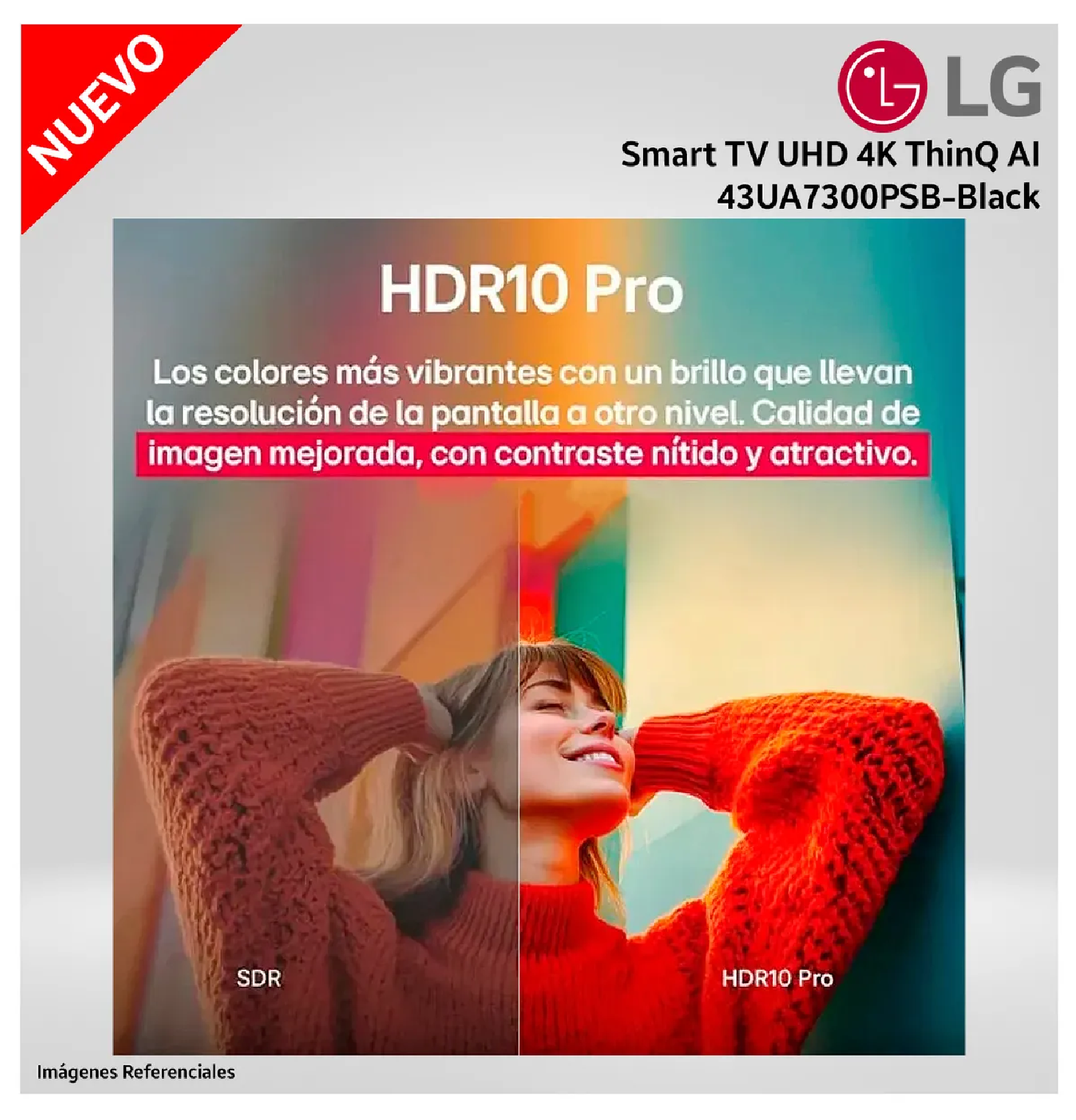 TELEVISOR LG 43” 4K UHD LED AI THINQ 2025 (43UA7300PSB) - 6