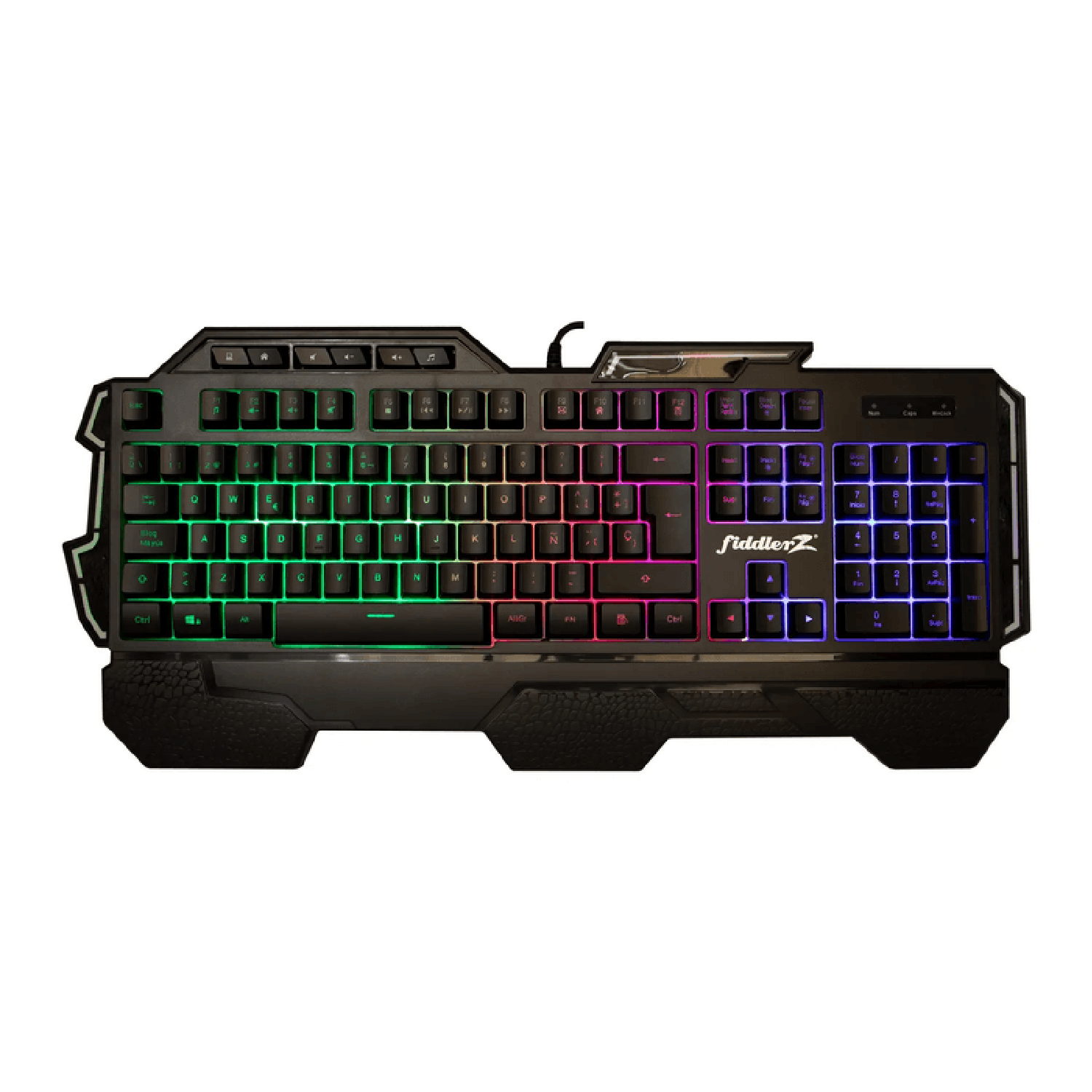 TECLADO GAMER FIDDLER FD-KD609 RETROILUMINADO Z - 2