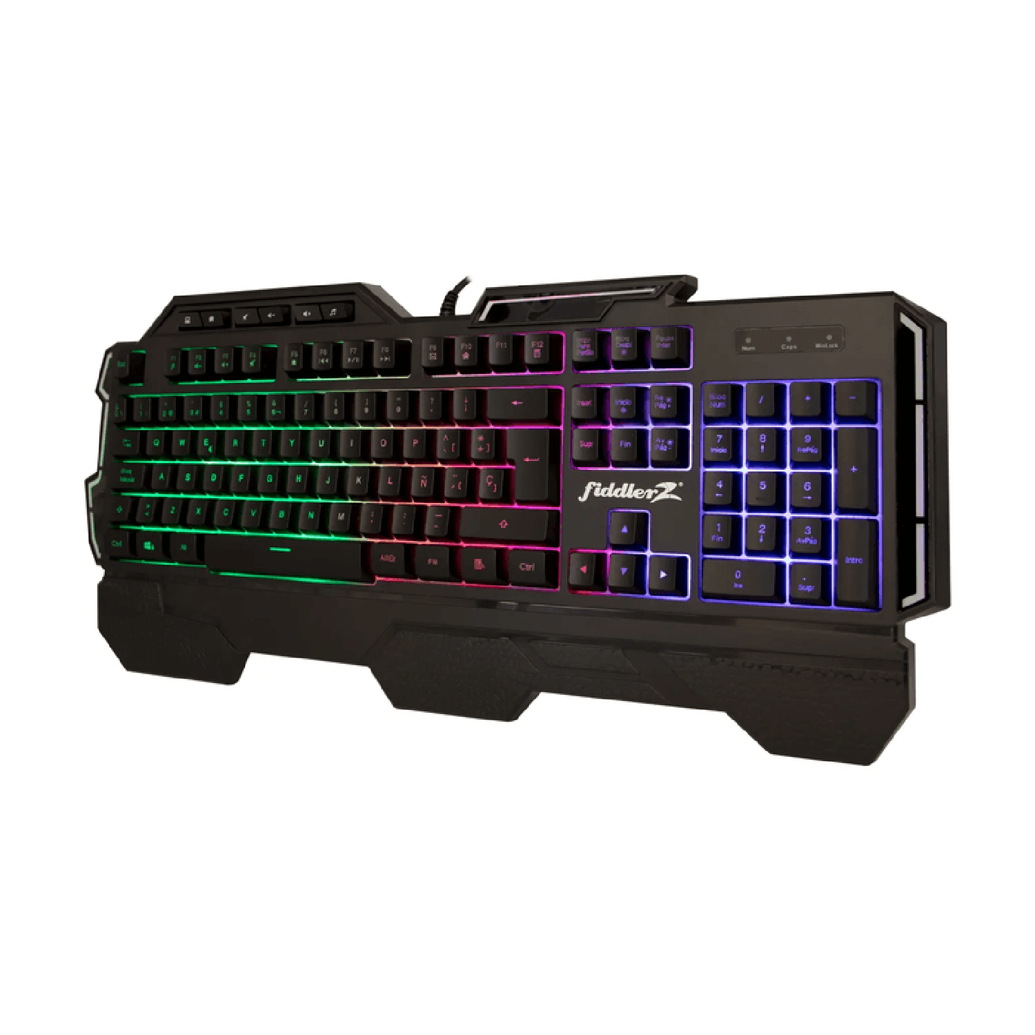 TECLADO GAMER FIDDLER FD-KD609 RETROILUMINADO Z - 3