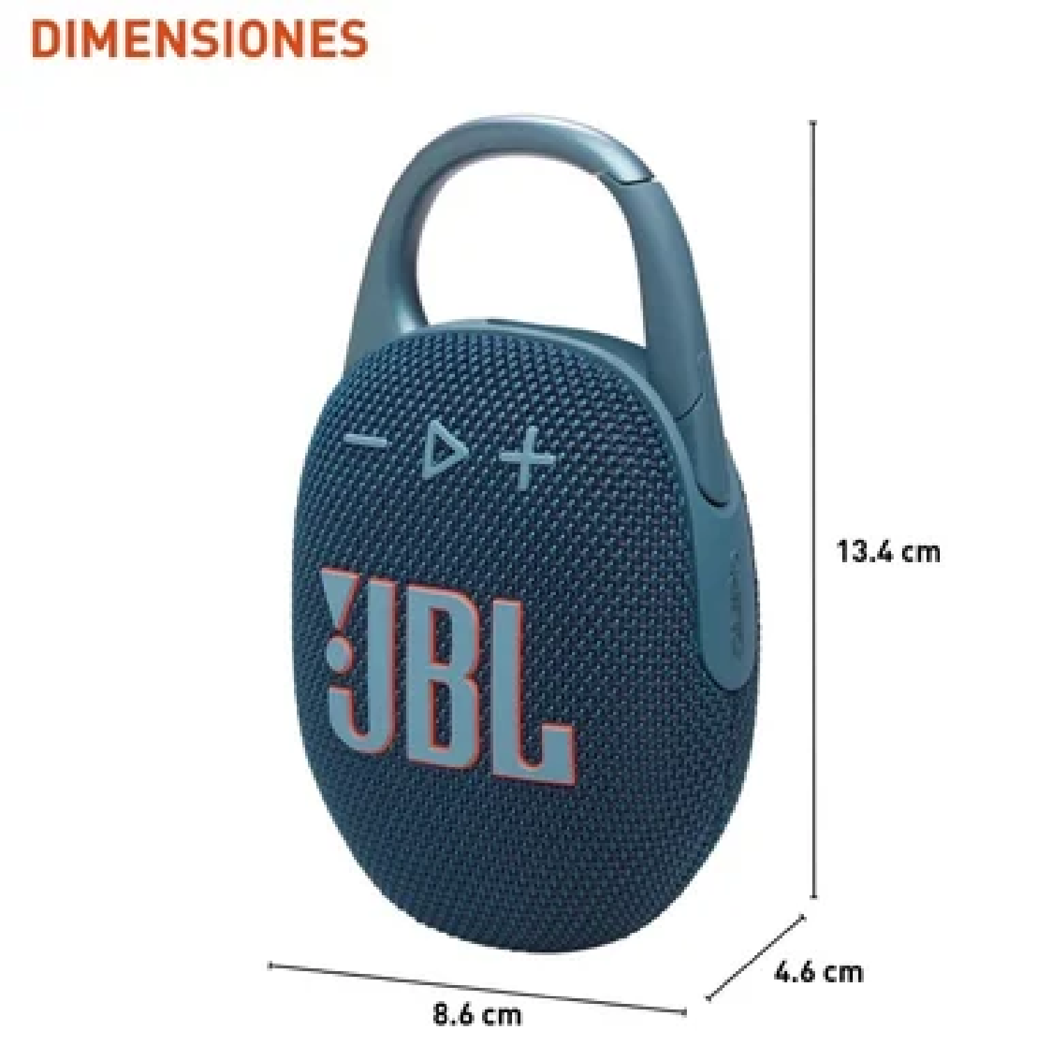 PARLANTE BLUETOOTH JBL CLIP 5 AZUL - 2