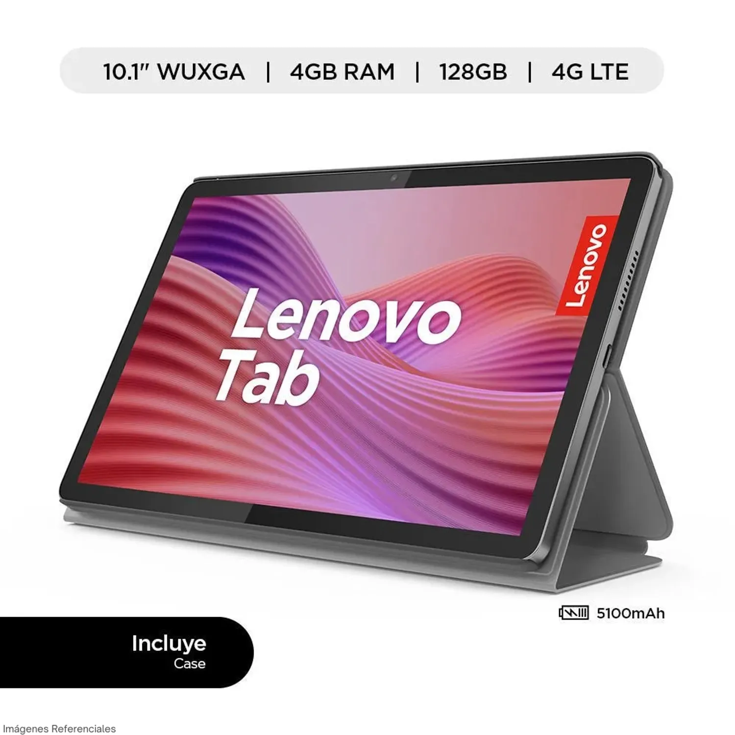 TABLET LENOVO LTE TB311XU TAB 10.1' WUXGA 4GB 128GB - LUNA GRAY - 1