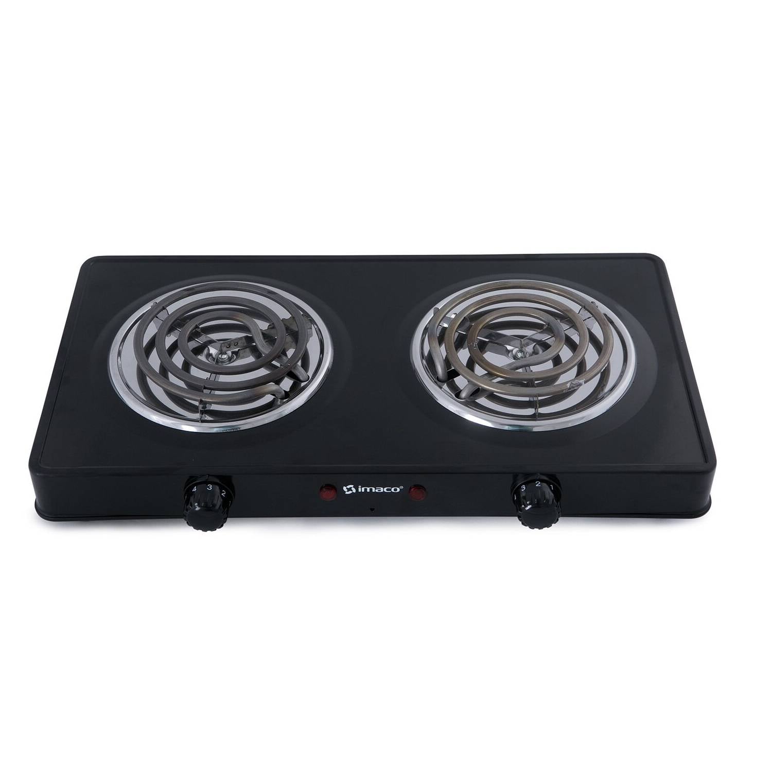 COCINA ELÉCTRICA IMACO DE 2 HORNILLAS HP1400 – NEGRO - 1