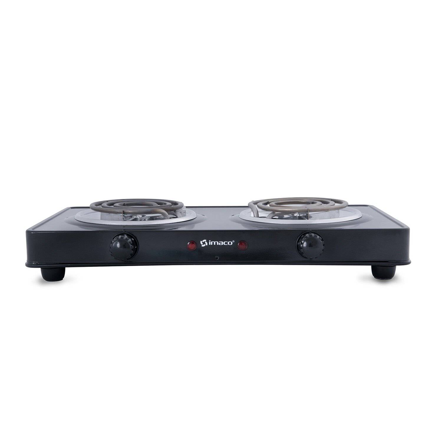 COCINA ELÉCTRICA IMACO DE 2 HORNILLAS HP1400 – NEGRO - 2