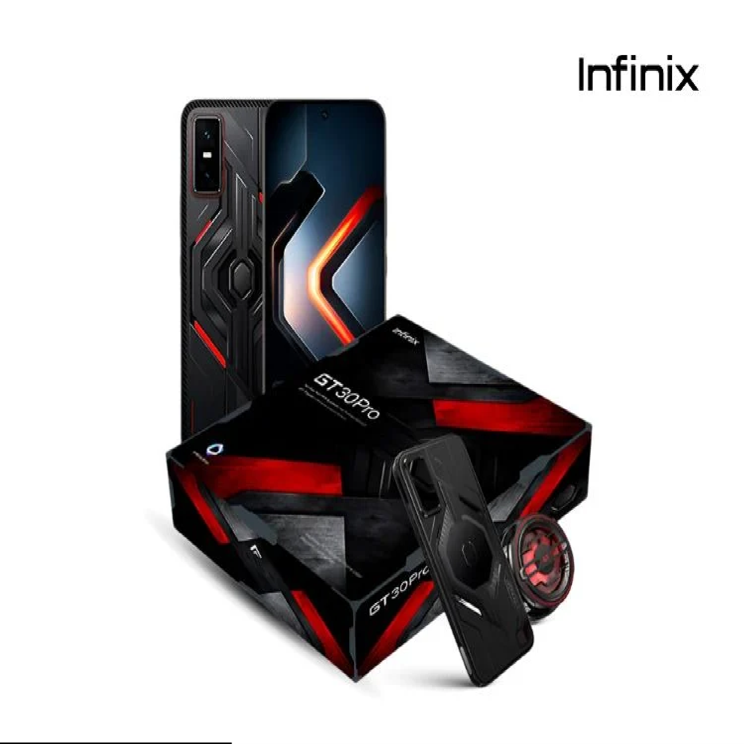 INFINIX GT 30 PRO 12GB+12GB 512GB DARK FLARE + KIT GAMING - 2