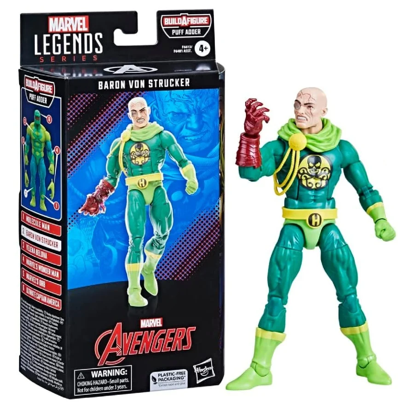 MARVEL LEGENDS AVENGERS BARON VON STRUCKER - 15 CM - 4