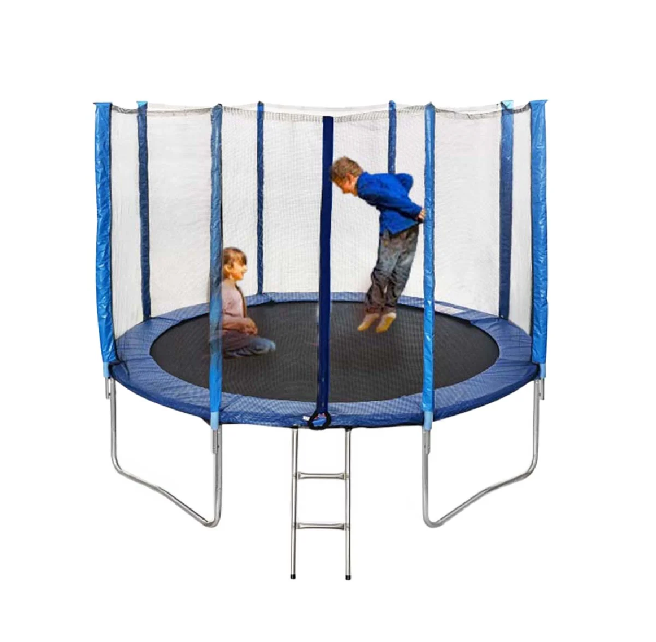 CAMA TRAMPOLÍN MODELO 8FT RYBIU DIVERTIDA - AZUL - 4