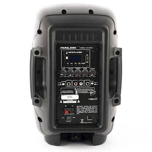 PARLANTE PORTÁTIL HELION PHA-8MB 400W UHF FM BLUETOOTH KARAOKE - 4