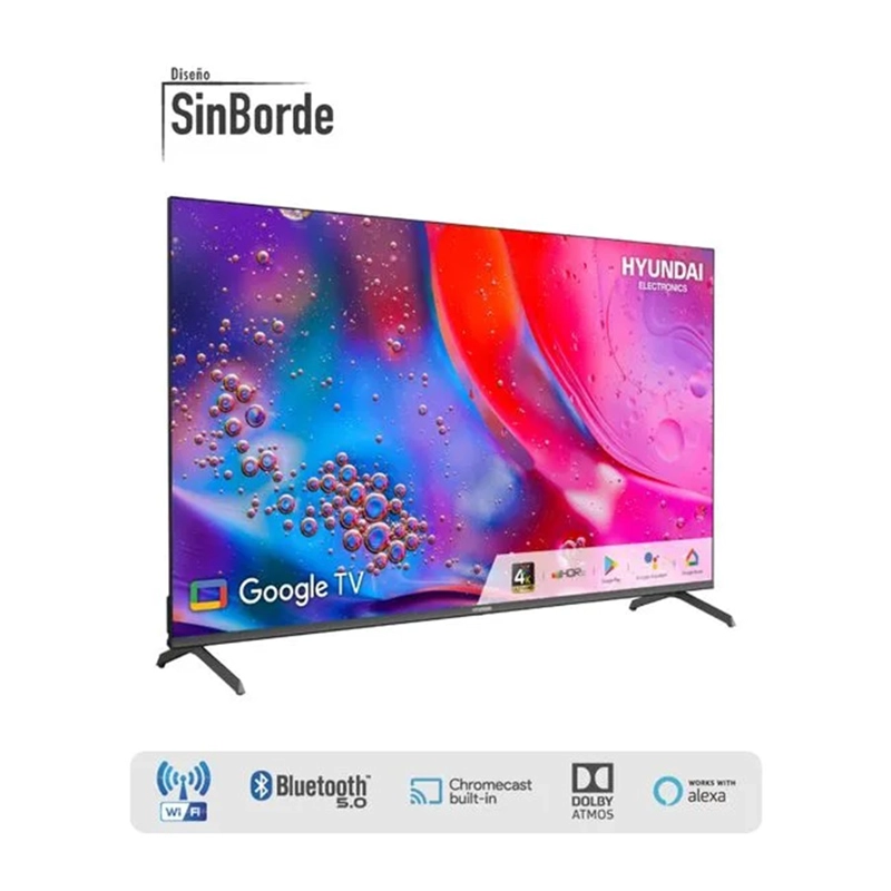 TELEVISOR HYUNDAI LED 50' HYLED5020G4KM UHD 4K SMART GOOGLE TV - 2