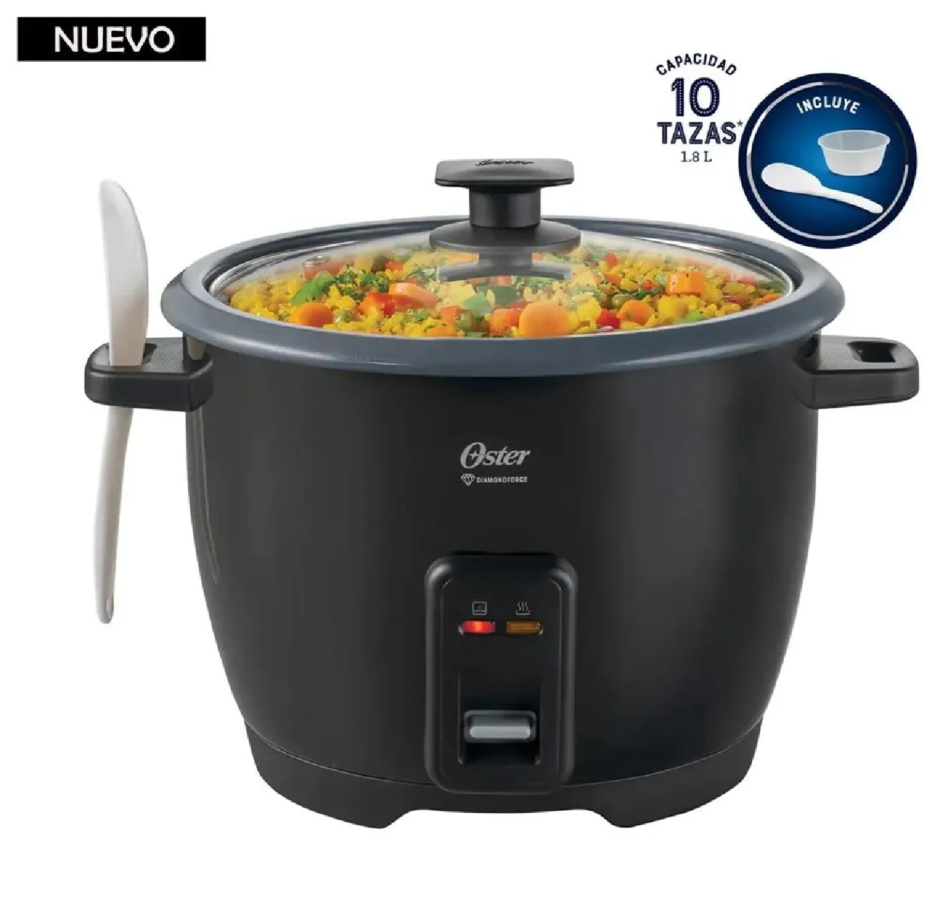 TRICOMBO OSTER LICUADORA BLSTKAGBPB + HERVIDOR + OLLA ARROCERA CKSTRCB10DFBLK - 3