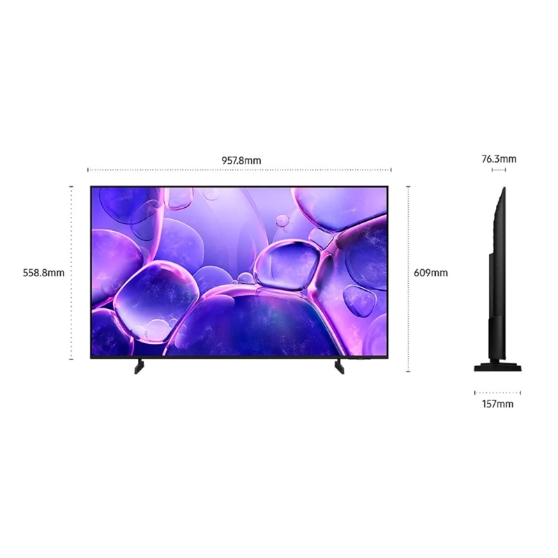 TELEVISOR SAMSUNG 43' CRYSTAL UHD 4K SMART TV 43U8000F (MODELO 2025) - 2
