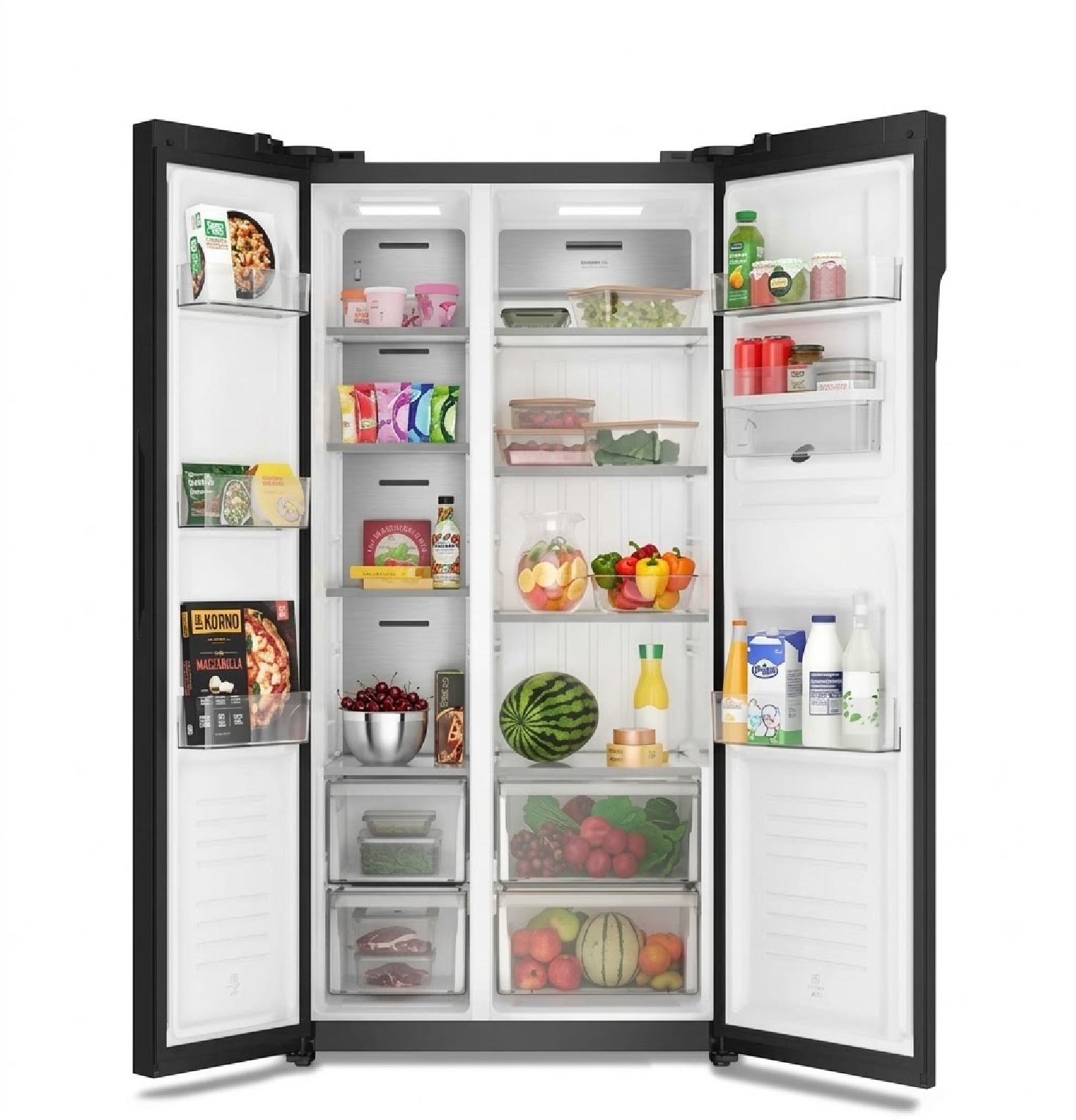 Refrigerador Electrolux ERSB54N2WXB 522L Side by Side No Frost Inverter - Negro - 3