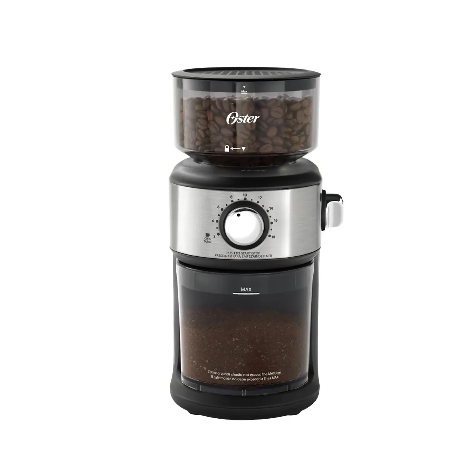MOLINILLO DE CAFÉ AUTOMÁTICO OSTER® BVSTBMH24 CON 18 NIVELES DE MOLIENDA - 3