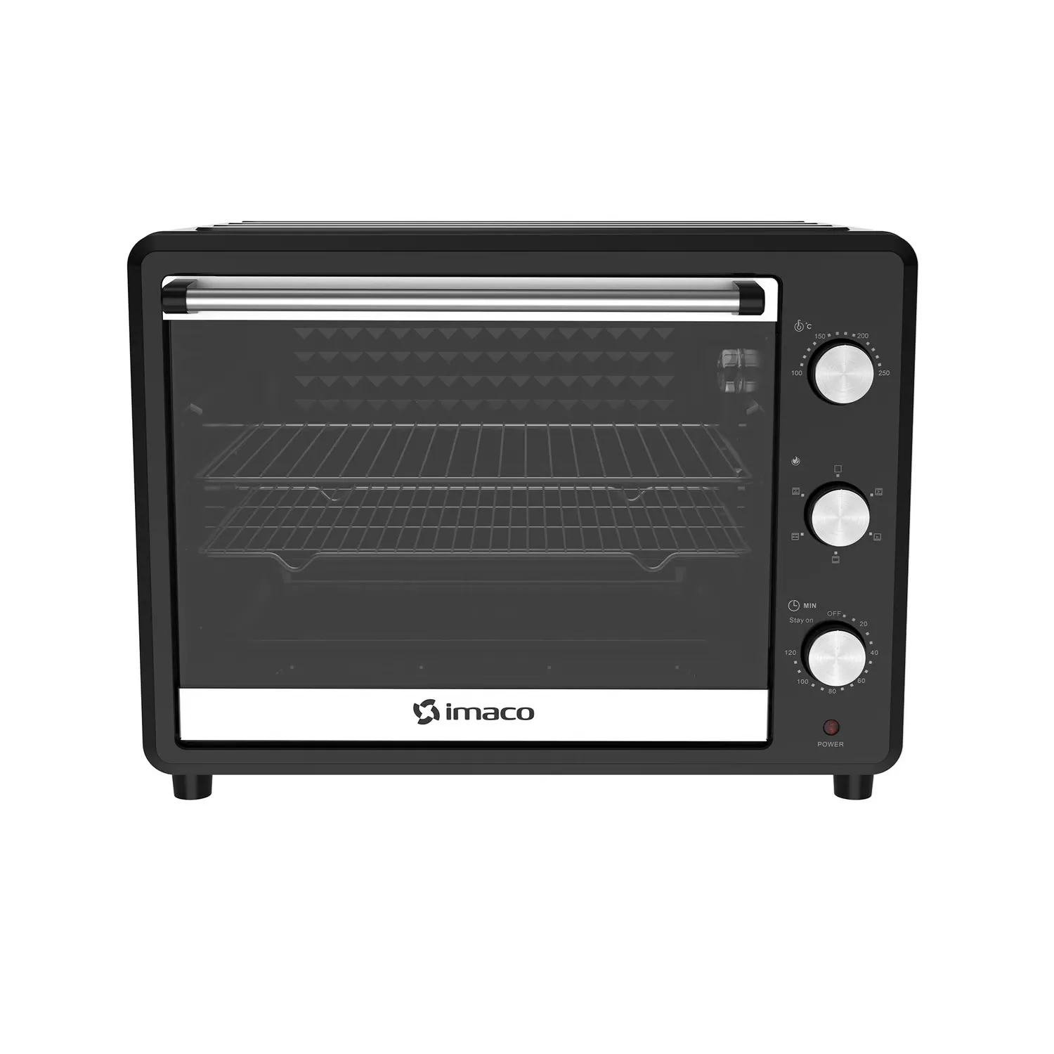 HORNO ROSTICERO IMACO 75L HEB75R – NEGRO - 2