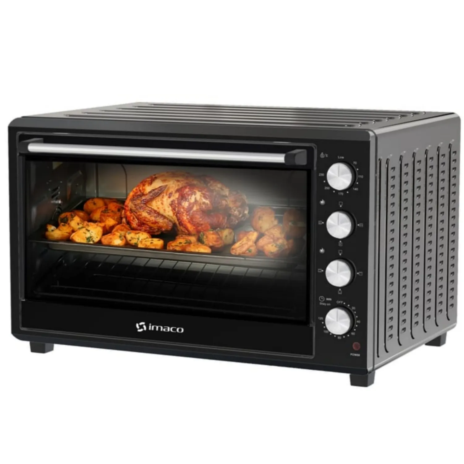 HORNO ROSTICERO IMACO 88L HEB88R – NEGRO - 1