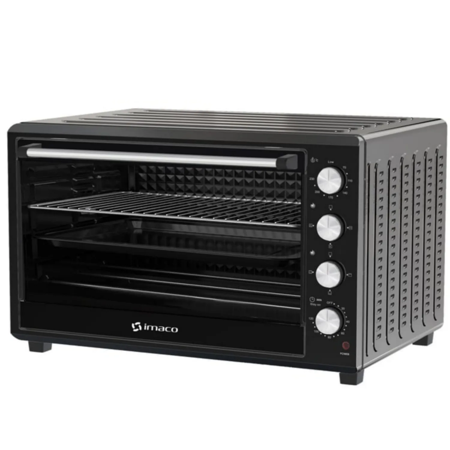 HORNO ROSTICERO IMACO 88L HEB88R – NEGRO - 2
