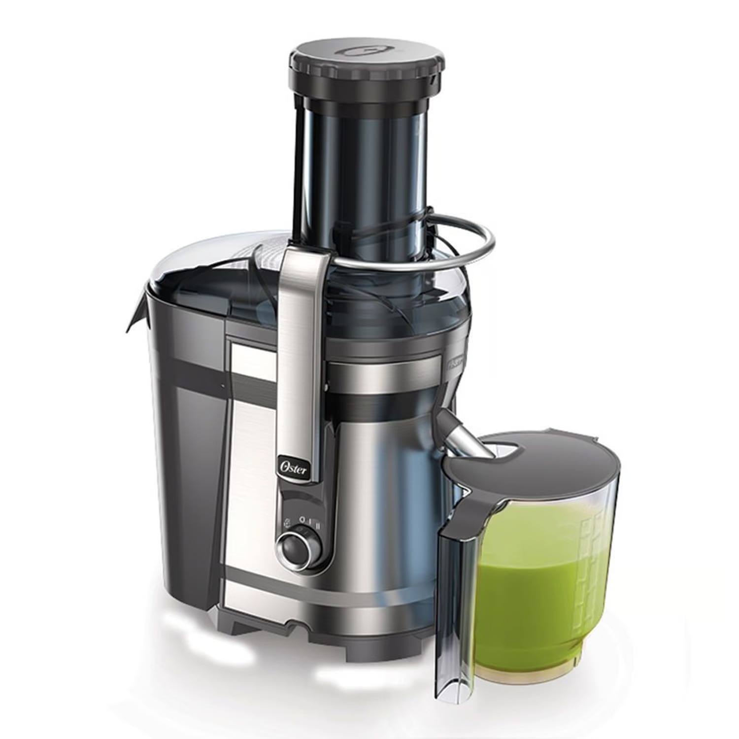 EXTRACTOR DE JUGOS 3 EN 1 OSTER FPSTJE318C 1000W - PLATEADO - 2