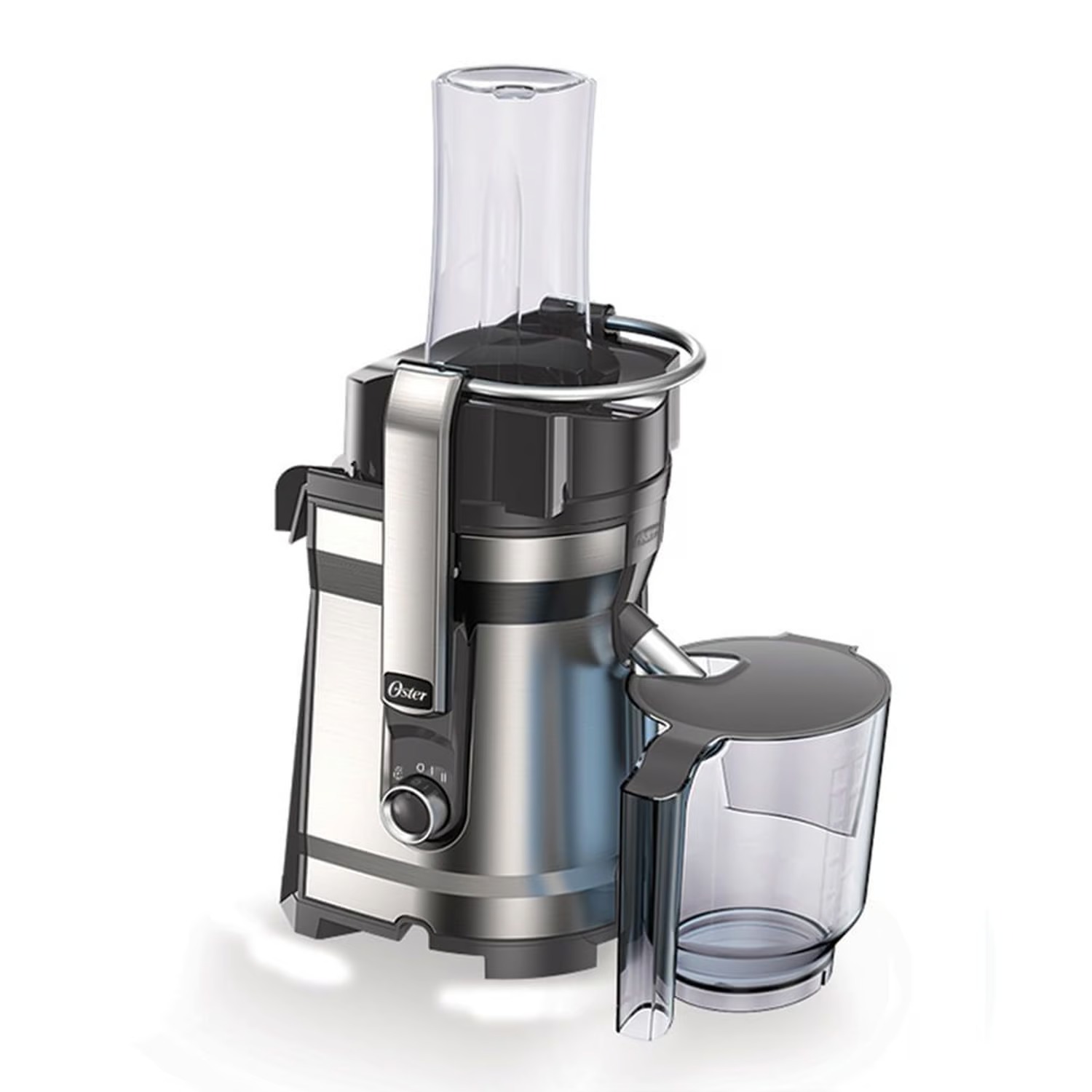 EXTRACTOR DE JUGOS 3 EN 1 OSTER FPSTJE318C 1000W - PLATEADO - 4