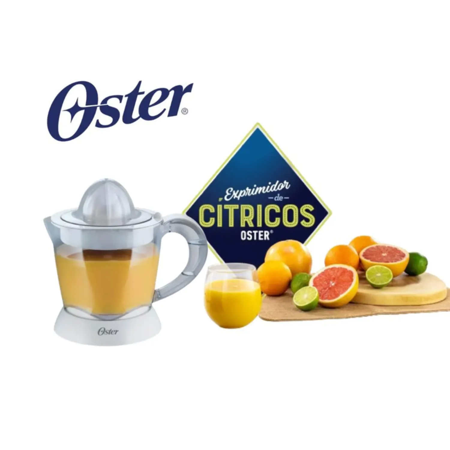EXPRIMIDOR DE CÍTRICOS OSTER FPSTJU407W - 1