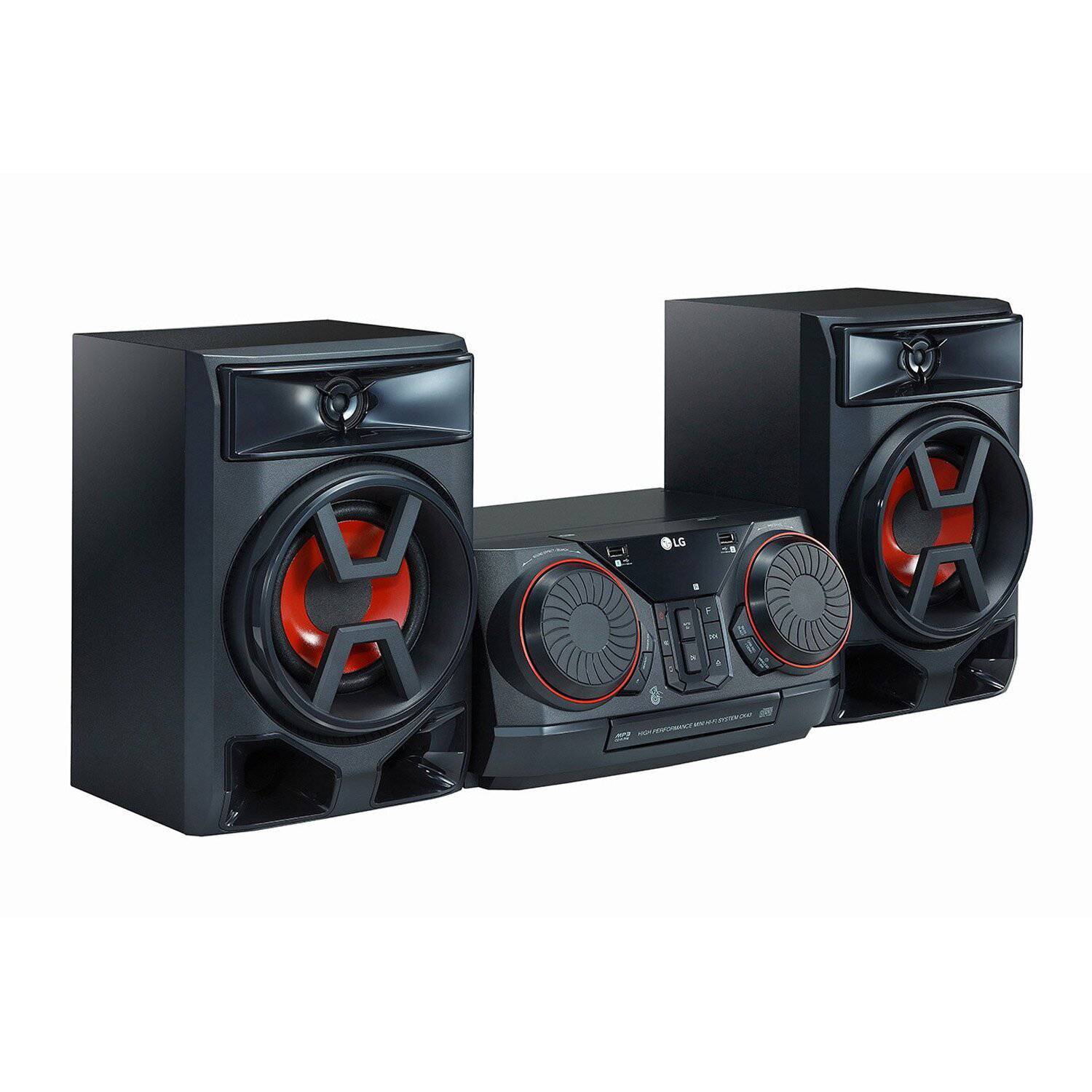 MINICOMPONENTE LG XBOOM CON MULTI BLUETOOTH 300W CK43N - NEGRO - 2
