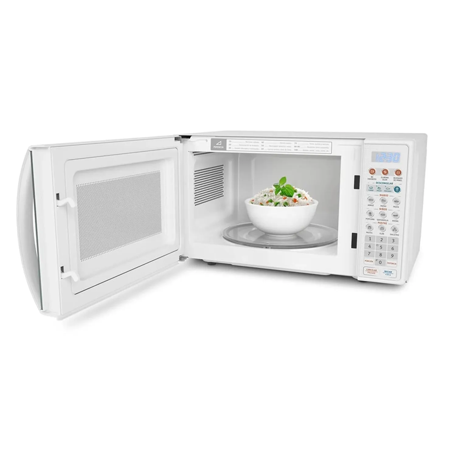 HORNO MICROONDAS ELECTROLUX 17L EMDO17S2GSRUW – BLANCO - 4