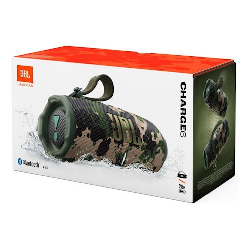 JBL CHARGE 6 PARLANTE BLUETOOTH 5.2 RESISTENTE AL AGUA 50W - CAMUFLADO - 2