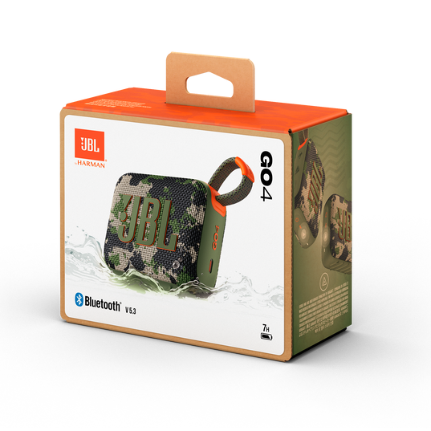 PARLANTE BLUETOOTH JBL GO 4 - CAMUFLADO - 4